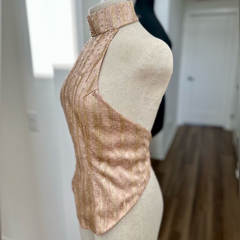 Custom Top With Sequins And Rhinestones - image 4